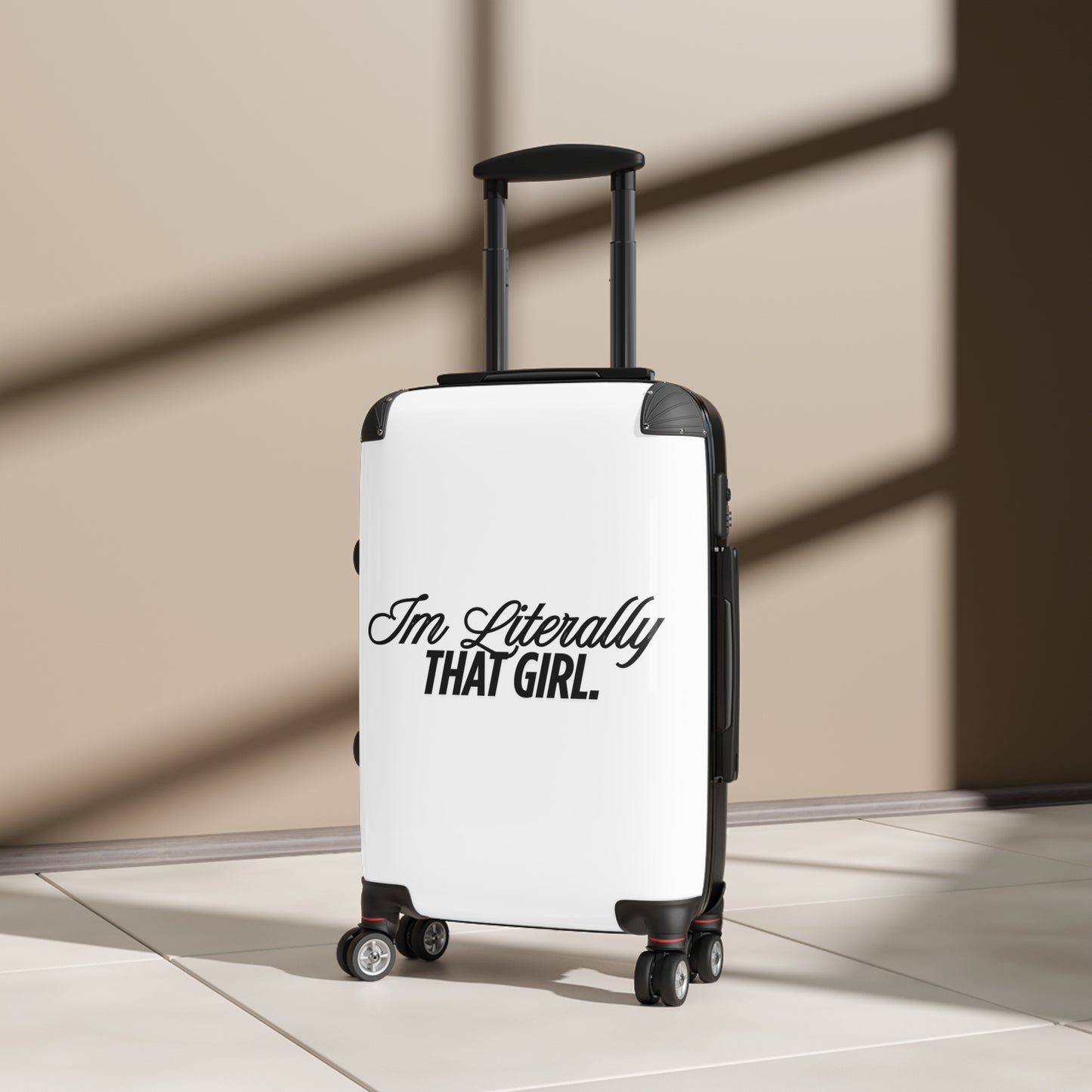 I’m literally that girl Travel Suitcase for Confident Women | Im Literally That Girl Luggage