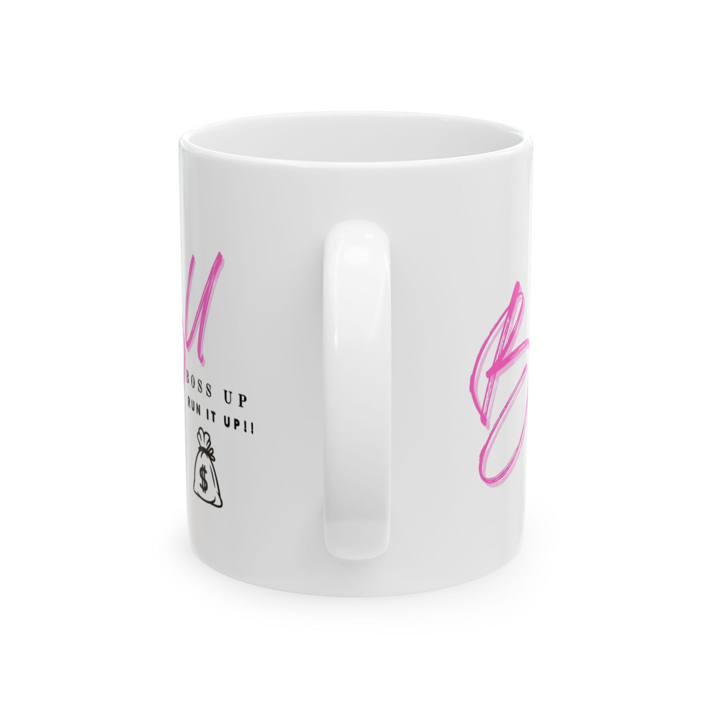 Boss up  Mug, Inspirational Gift for Entrepreneurs, Motivational Coffee Cup, Unique Office Decor, Boss Up