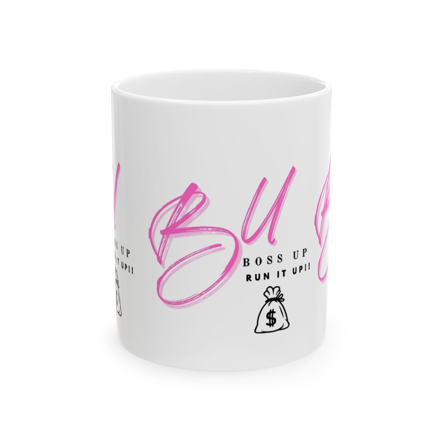 Boss up  Mug, Inspirational Gift for Entrepreneurs, Motivational Coffee Cup, Unique Office Decor, Boss Up