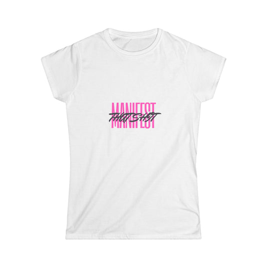 Manifest t shirt pink